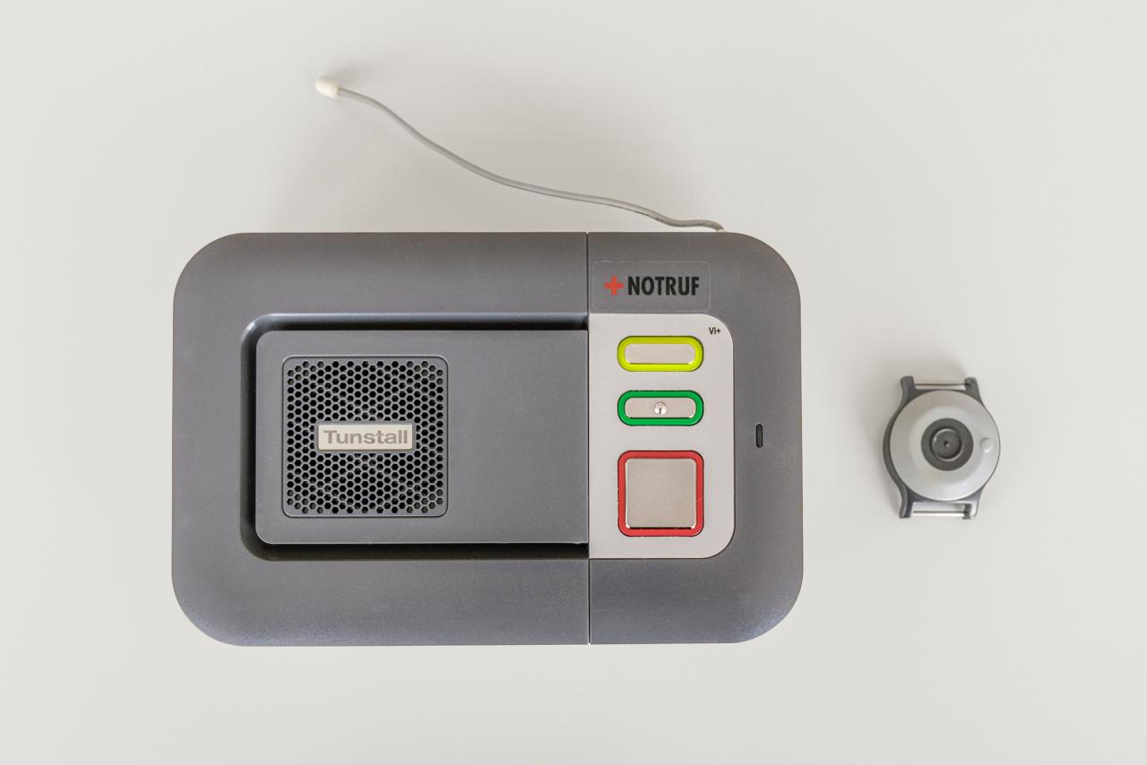 Das siebte Notrufgerät des SRK Kanton Bern