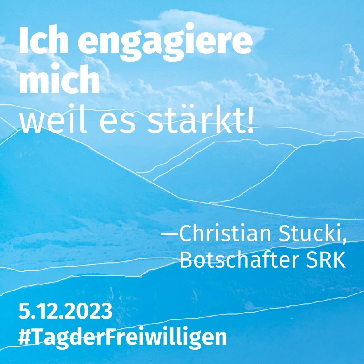 Bild-Text: Ich engagiere mich weil es stärkt. 