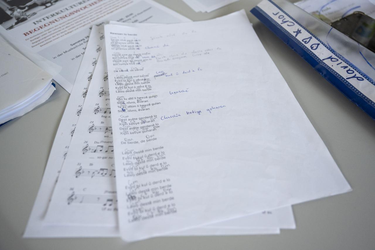 Liedtexte und Noten