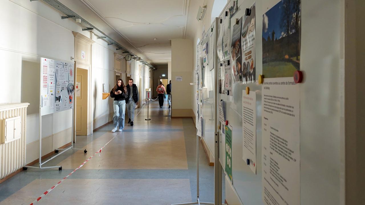 Rundgang im Bildungszentrum