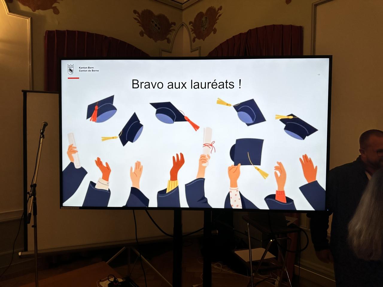 Diplomfeier, Pflegehelfende SRK Bellelay, Präsentation