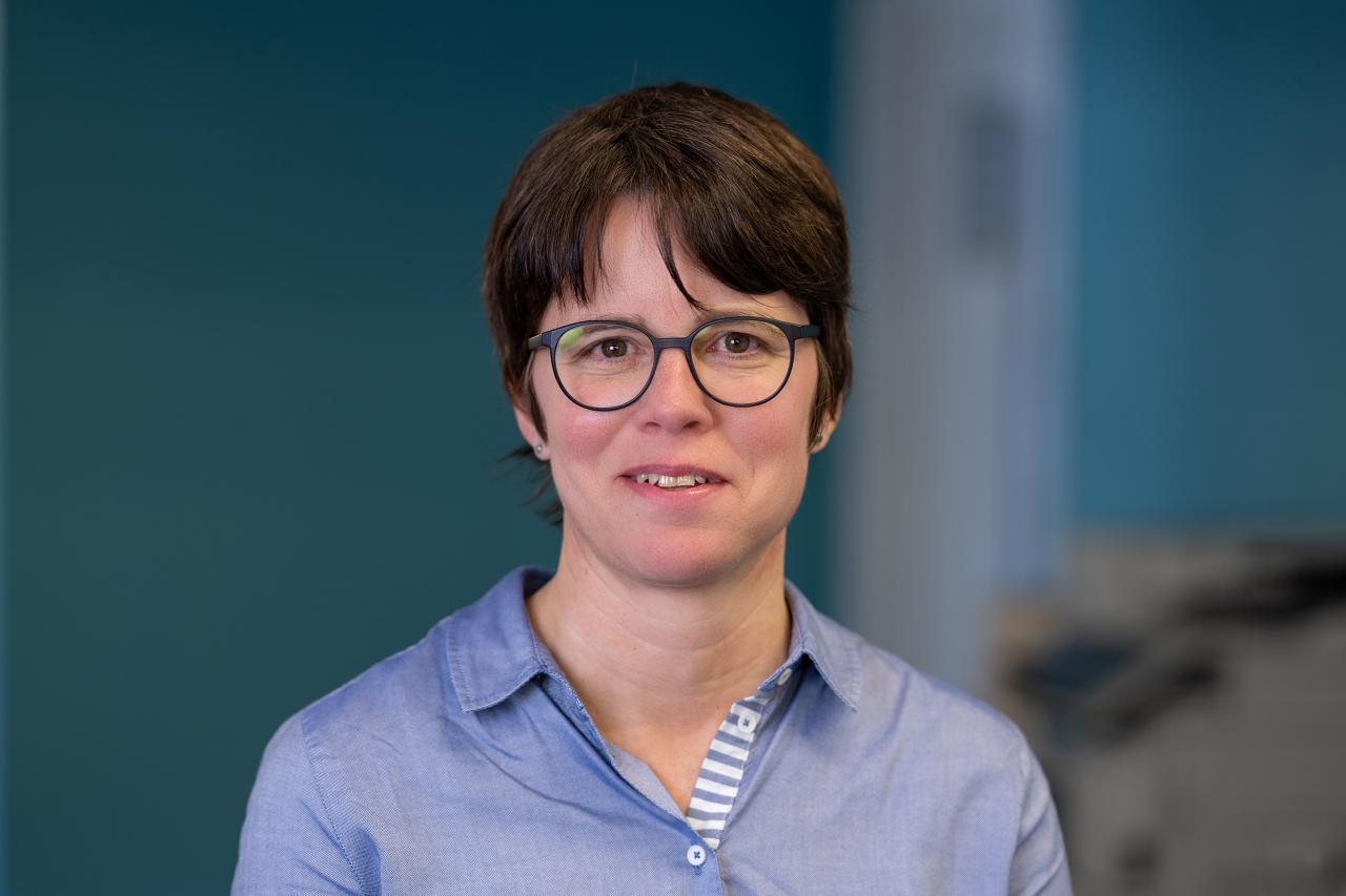 Teamleiterin AVC, Sandra Wenger, SRK in Zollikofen