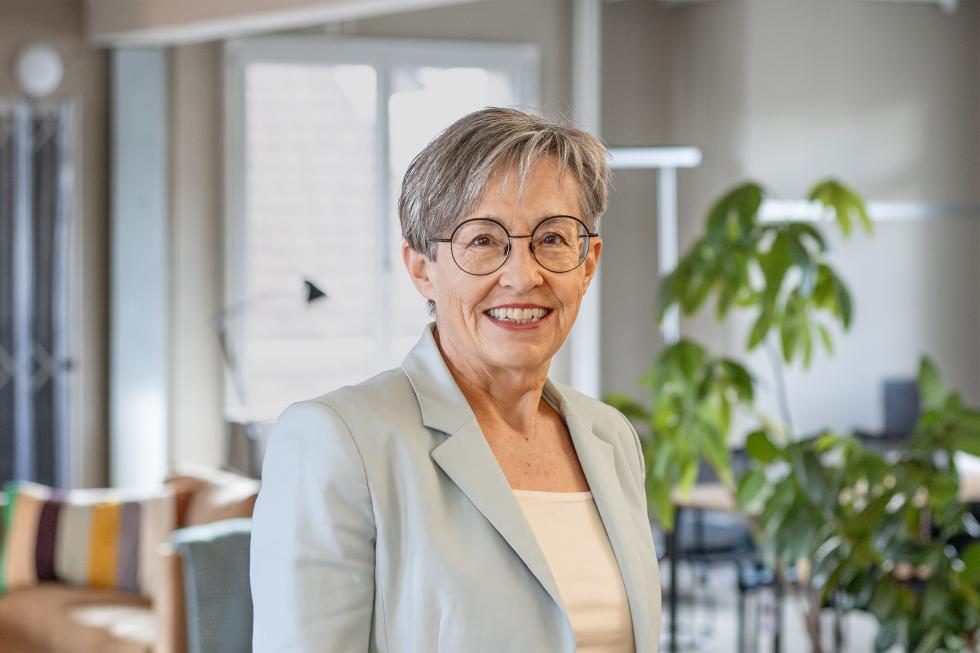 Präsidentin Annalise Eggimann